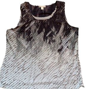3/10 Coldwater creek ruffled tank top